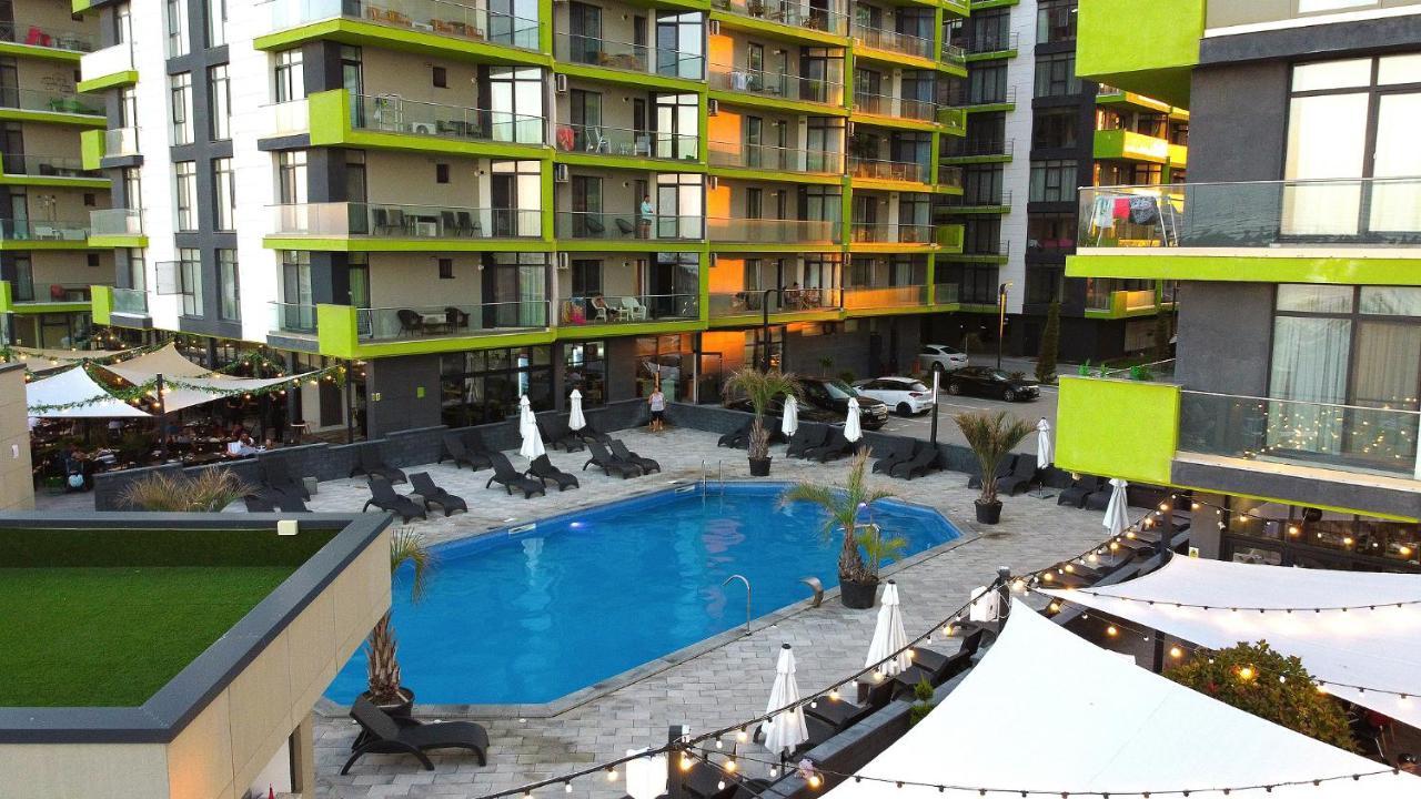 Seascape Apartment Spa N Pool Beach Resort 马马亚 外观 照片
